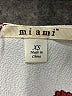 Miami 100% Polyester Print Ivory Romper Size XS - photo 4