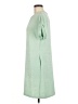 Unbranded Solid Green Casual Dress Size M - photo 5