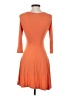 Assorted Brands Orange Casual Dress Size S - photo 2