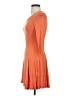 Assorted Brands Orange Casual Dress Size S - photo 5