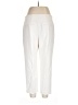 Club Monaco Solid Ivory Dress Pants Size 12 - photo 2