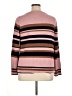 Ann Taylor LOFT Stripes Pink Pullover Sweater Size XL - photo 2