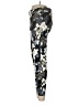 Hue Floral Silver Jeggings Size M - photo 5