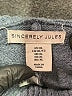 Sincerely Jules Chevron-herringbone Blue Active Pants Size XL - photo 7