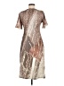 Unbranded Graphic Brown Cocktail Dress Size M - photo 2