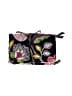 Vera Bradley 100% Cotton Floral Black Makeup Bag One size - photo 2