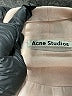 Acne Studios 100% Cotton Solid Ivory Pink Short Sleeve Turtleneck Size XS - photo 14
