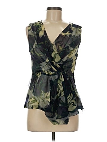 Dries Van Noten Sleeveless Silk Top (view 1)