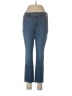 New Directions Chevron-herringbone Blue Jeans Size 10 - photo 1