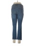 New Directions Chevron-herringbone Blue Jeans Size 10 - photo 2