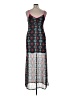 Fire Los Angeles Graphic Teal Cocktail Dress Size XL - photo 2