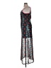 Fire Los Angeles Graphic Teal Cocktail Dress Size XL - photo 5