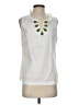 rsvp by TALBOTS White Sleeveless Blouse Size S - photo 1