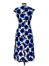 Evan Picone Print Blue Casual Dress Size 10 - photo 2