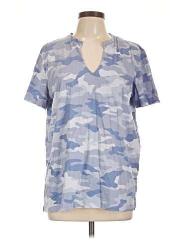 Victoria's Secret Pink Short Sleeve Henley (view 1)