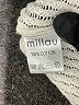 Millau 100% Cotton Ivory Pullover Sweater Size M - photo 8