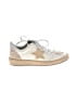 Shu Shop Stars Silver White Sneakers Size 7 - photo 1