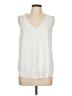 Unbranded Ivory Sleeveless Blouse Size L - photo 1