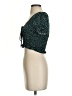 Shein Green Short Sleeve Blouse Size 2 - photo 5