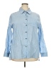Unbranded Blue Long Sleeve Button-Down Shirt Size 3X - photo 1