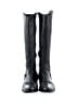 Via Spiga 100% Leather Black Boots Size 7 - photo 2
