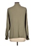Anne Klein 100% Polyester Solid Green Long Sleeve Blouse Size 10 - photo 2