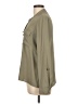 Anne Klein 100% Polyester Solid Green Long Sleeve Blouse Size 10 - photo 5