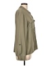 Anne Klein 100% Polyester Solid Green Long Sleeve Blouse Size 10 - photo 4