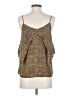 Lily White Brown Sleeveless Blouse Size S - photo 2