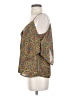 Lily White Brown Sleeveless Blouse Size S - photo 5