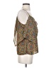Lily White Brown Sleeveless Blouse Size S - photo 4