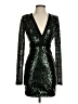 Valiant 100% Polyester Green Cocktail Dress Size S - photo 1