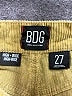 BDG 100% Cotton Gold Jeans Size 27 waist - photo 7