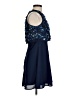 ASOS Stars Blue Cocktail Dress Size 4 - photo 4