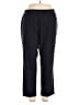 Lands' End 100% Cotton Solid Black Casual Pants Size 2X - photo 1