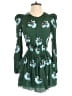 Maje Floral Green Cocktail Dress Size EU (FR) 36 / US 4 - photo 1