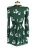 Maje Floral Green Cocktail Dress Size EU (FR) 36 / US 4 - photo 2