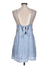 Lulus 100% Rayon Stripes Blue Sleeveless Blouse Size L - photo 2