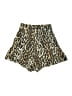R13 100% Viscose Animal Print Gold Shorts Size 24 waist - photo 2