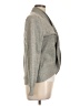 JJ Basics 100% Acrylic Gray Cardigan Size L - photo 4