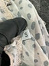 Unbranded 100% Polyester Animal Print Ivory Long Sleeve Blouse Size S - photo 7