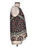 Renee C. Black Sleeveless Blouse Size L - photo 4