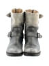 FRYE 100% Leather Gray Boots Size 6 1/2 - photo 2