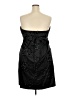 Snap Black Cocktail Dress Size 24 - photo 2