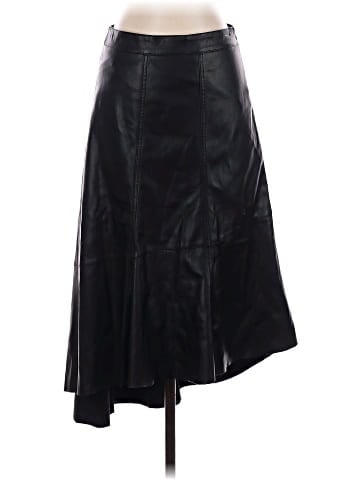 Ronny Kobo Faux Leather Skirt (view 1)