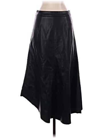 Ronny Kobo Faux Leather Skirt (view 2)