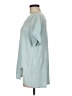 Lyssé 100% Polyester Teal Short Sleeve Top Size M - photo 5