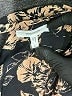 Maurices 100% Polyester Paisley Brown Long Sleeve Blouse Size L - photo 7
