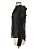 Veronica Beard Polka Dots Black Long Sleeve Blouse Size 0 - photo 5