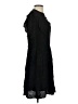 Amadi 100% Rayon Solid Black Casual Dress Size XXS - photo 4